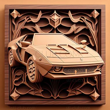 3D модель Lamborghini Islero (STL)